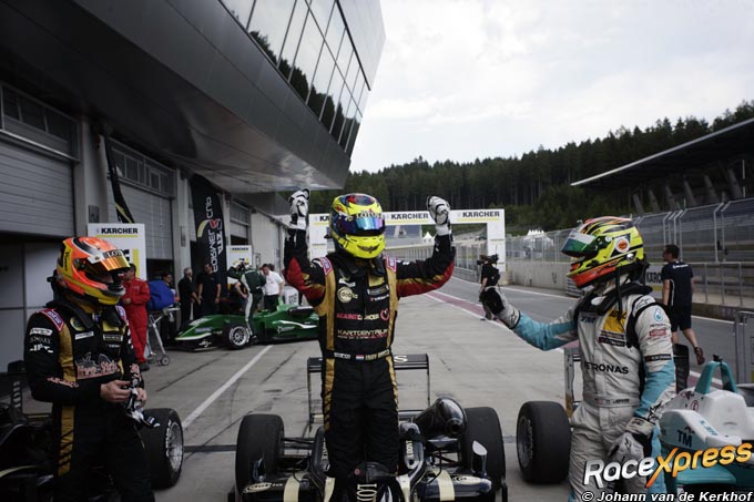 Indy Dontje wint eerste race in Duits Formule 3 kampioenschap